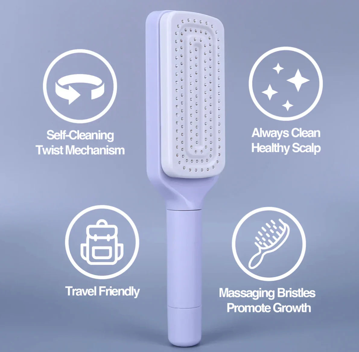SmartClean Hairbrush
